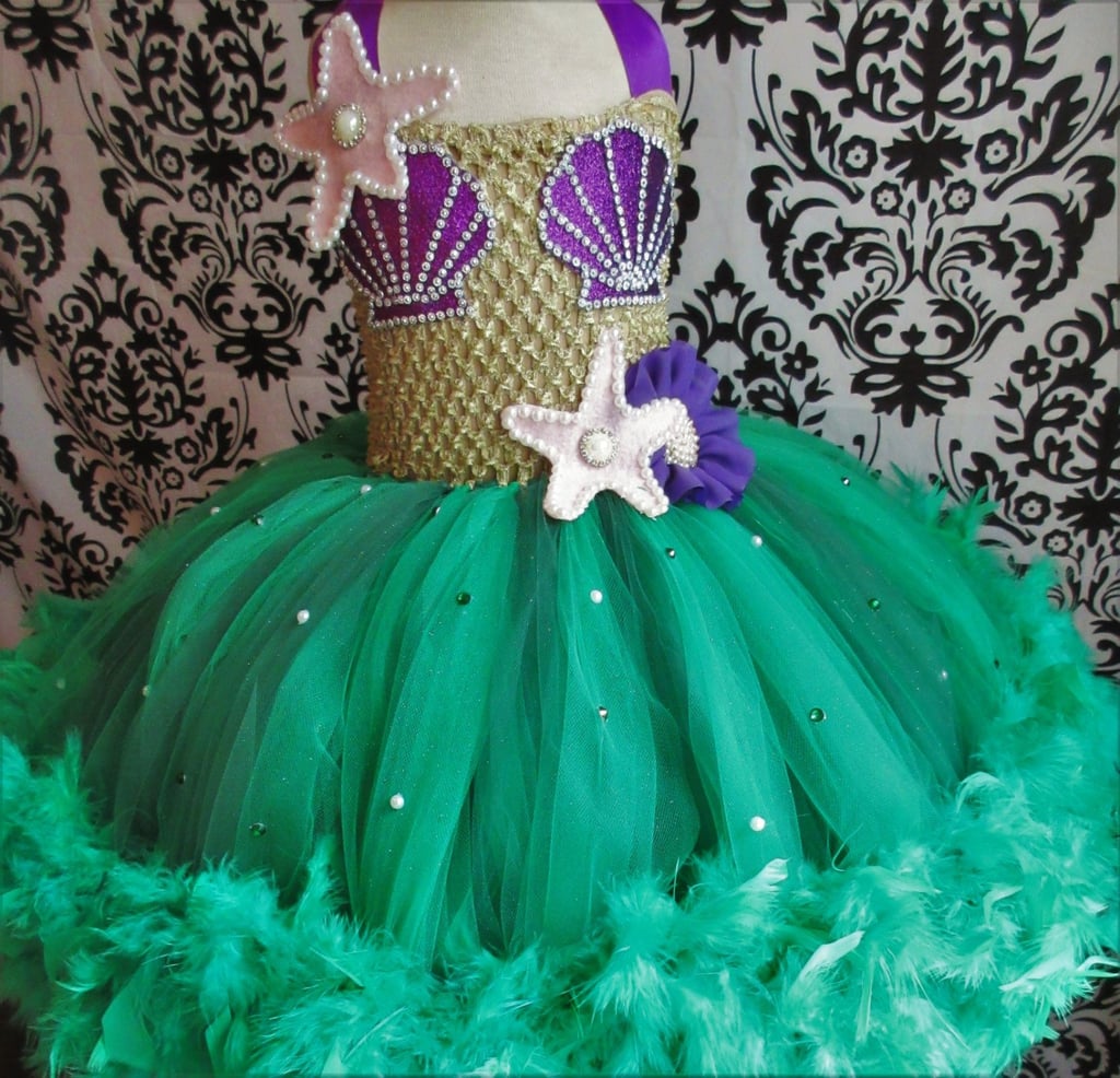 little mermaid gown