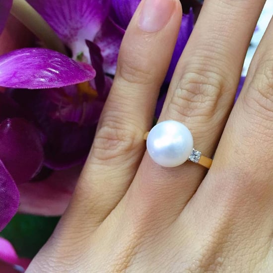 Pearl Engagement Rings