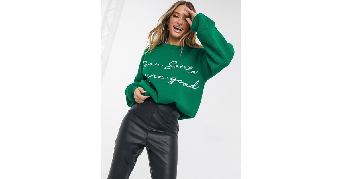 Christmas jumpers top womens missguided
