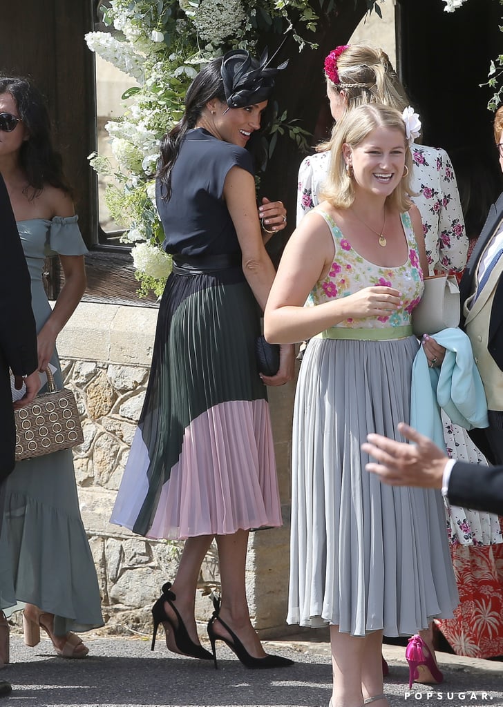 Prince Harry and Meghan Markle at Friend's Wedding 2018