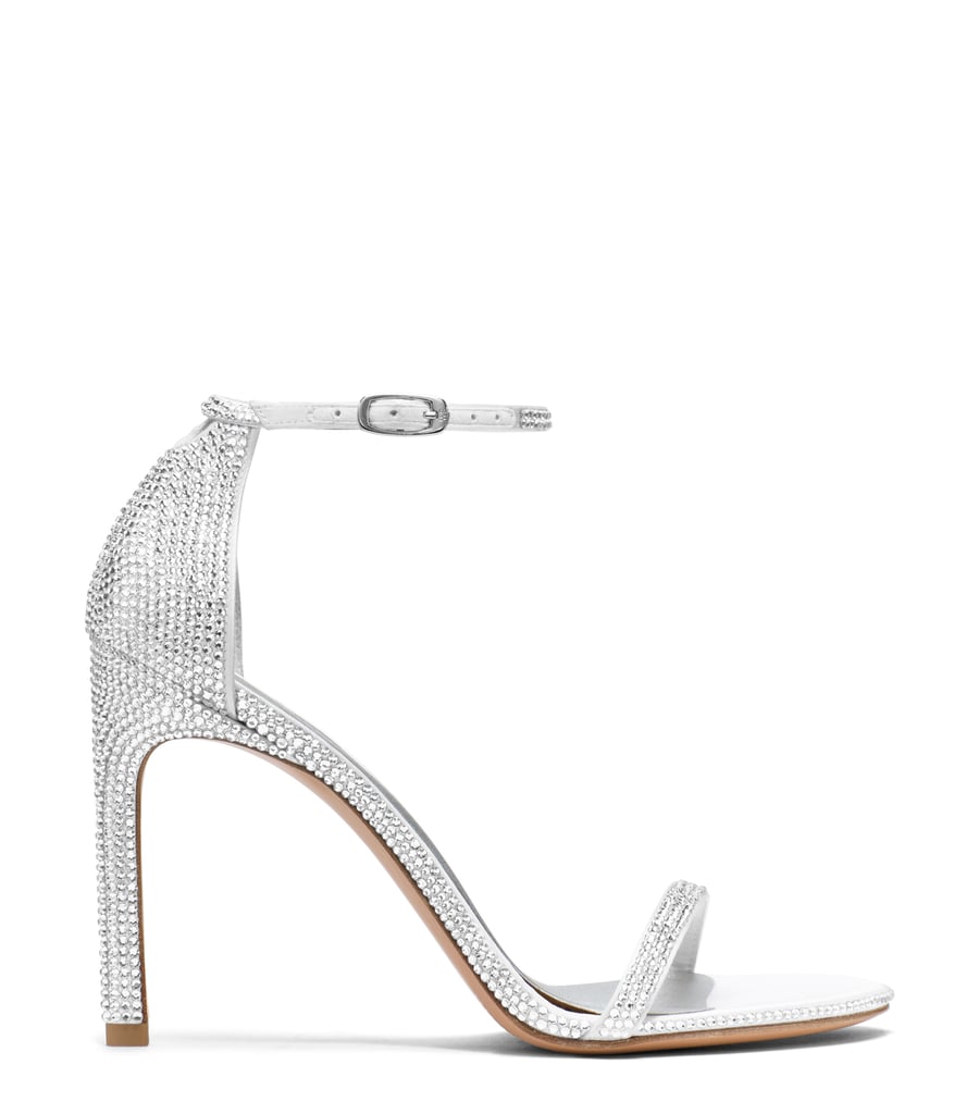 Nudist Sandal in Pavé S Crystals ($2,200)