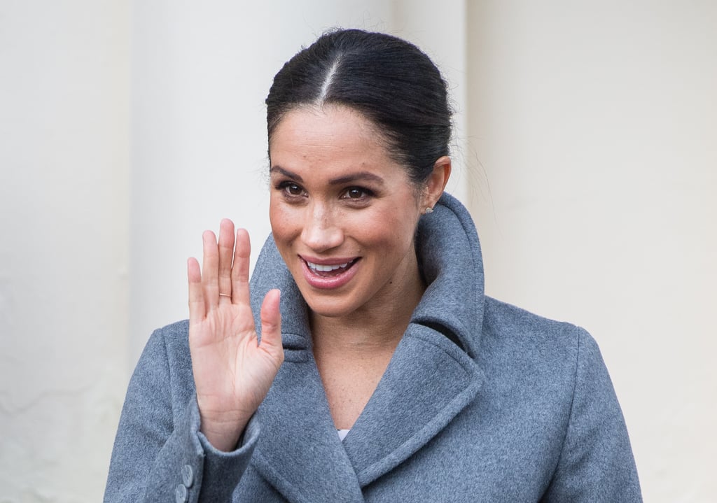 Meghan Markle's Gray Coat 2018