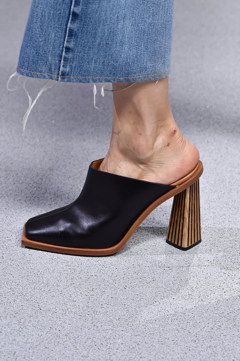 Spring Shoe Trends 2020: Wood Work