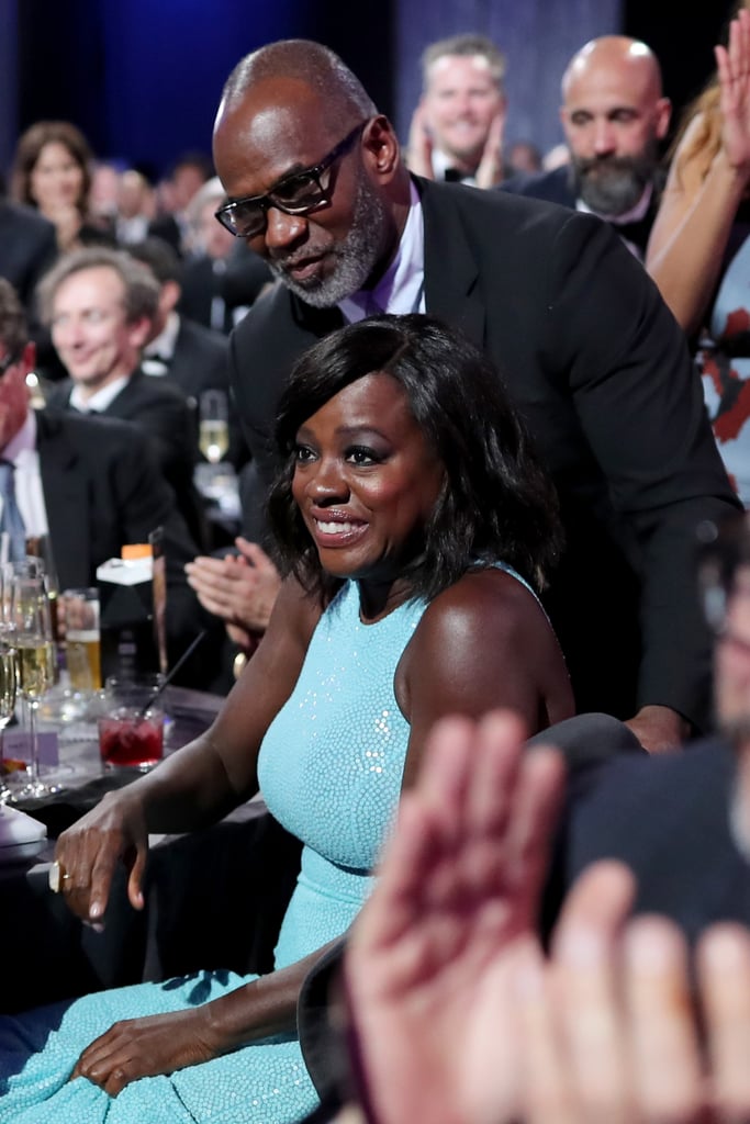 Pictured: Viola Davis and Julius Tennon