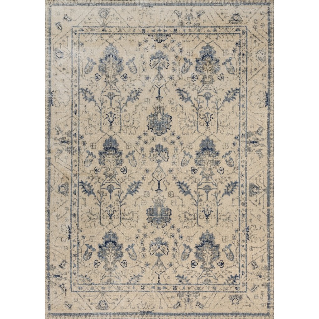 Kivi Ivory Slate Rug