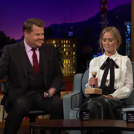 James Corden and Emily Blunt Shock Therapy Quiz | Video