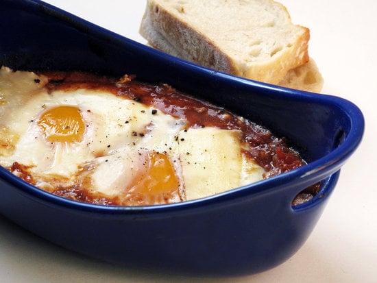 Baked Eggs in Spiced Tomato Sauce