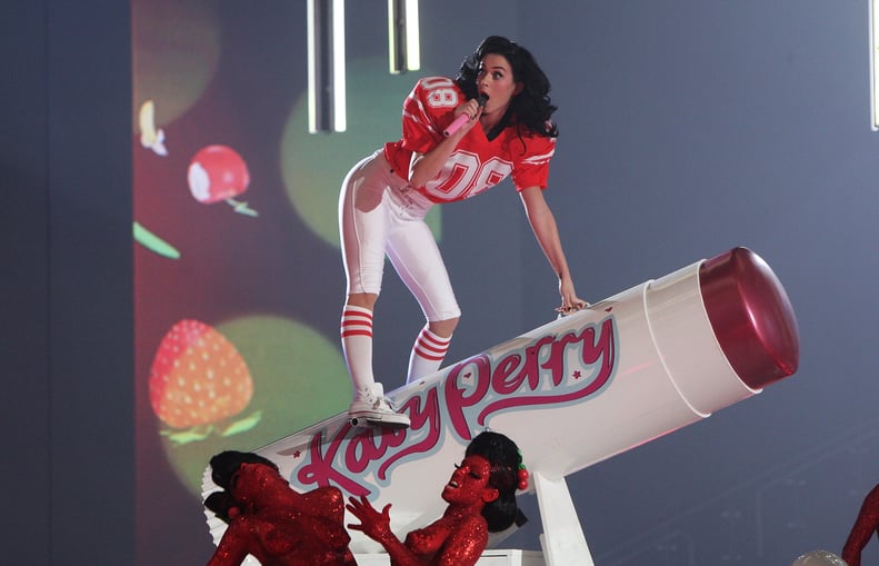 Katy Perry Kissed a Girl and Rode a Cherry Chapstick
