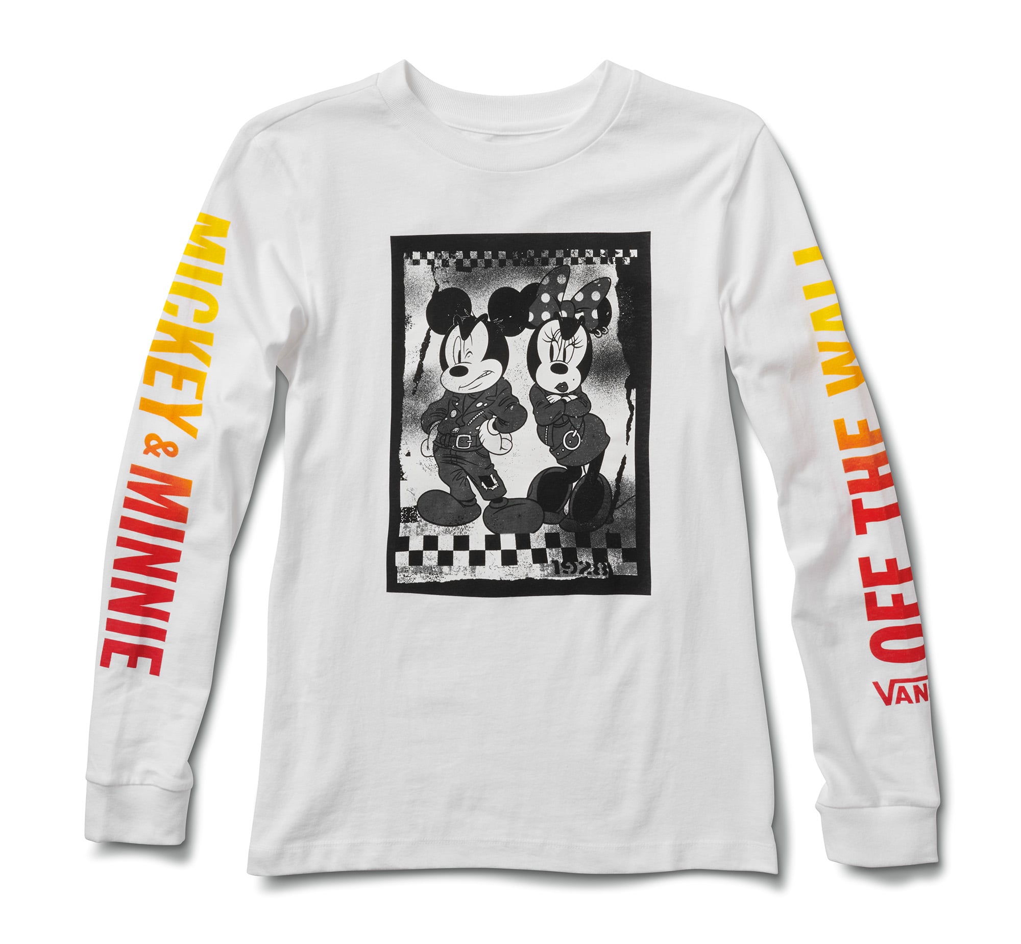 vans mickey long sleeve