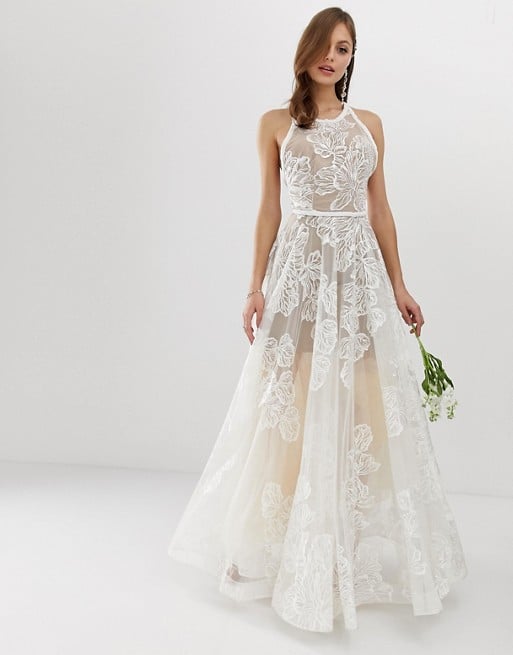 Bronx & banco emily clearance exclusive embellished bridal gown