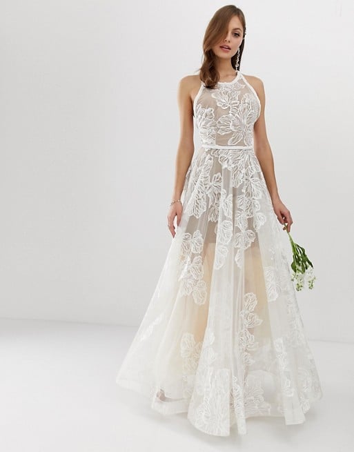 Bronx & Banco Exclusive Fiora Embellished Bridal Gown