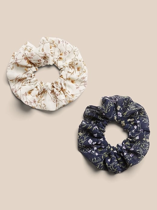 Banana Republic Factory Store Floral Scrunchies
