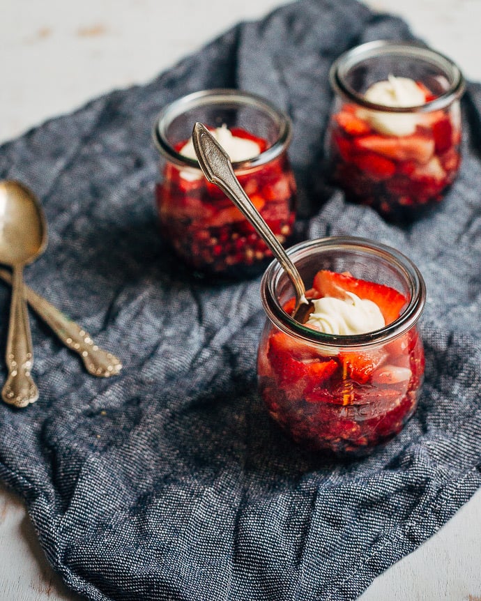 Ombré Fruit Cups