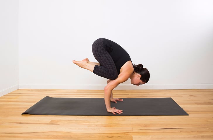 How to Do Crow Pose Into Headstand | POPSUGAR Fitness