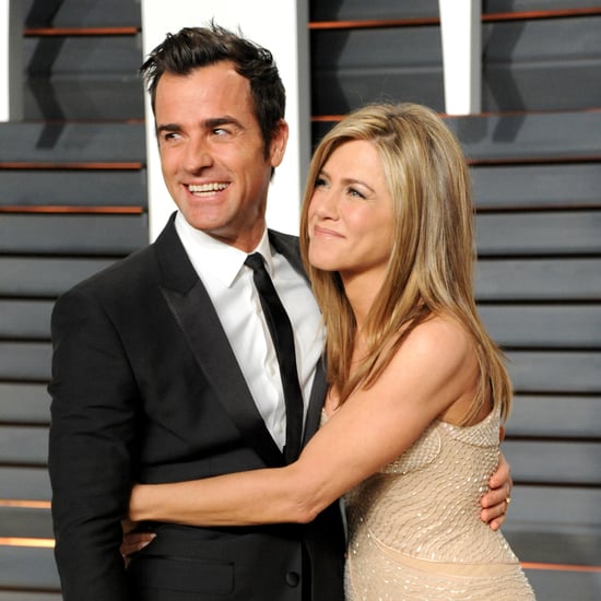 Jennifer Aniston and Justin Theroux at the Oscars 2015