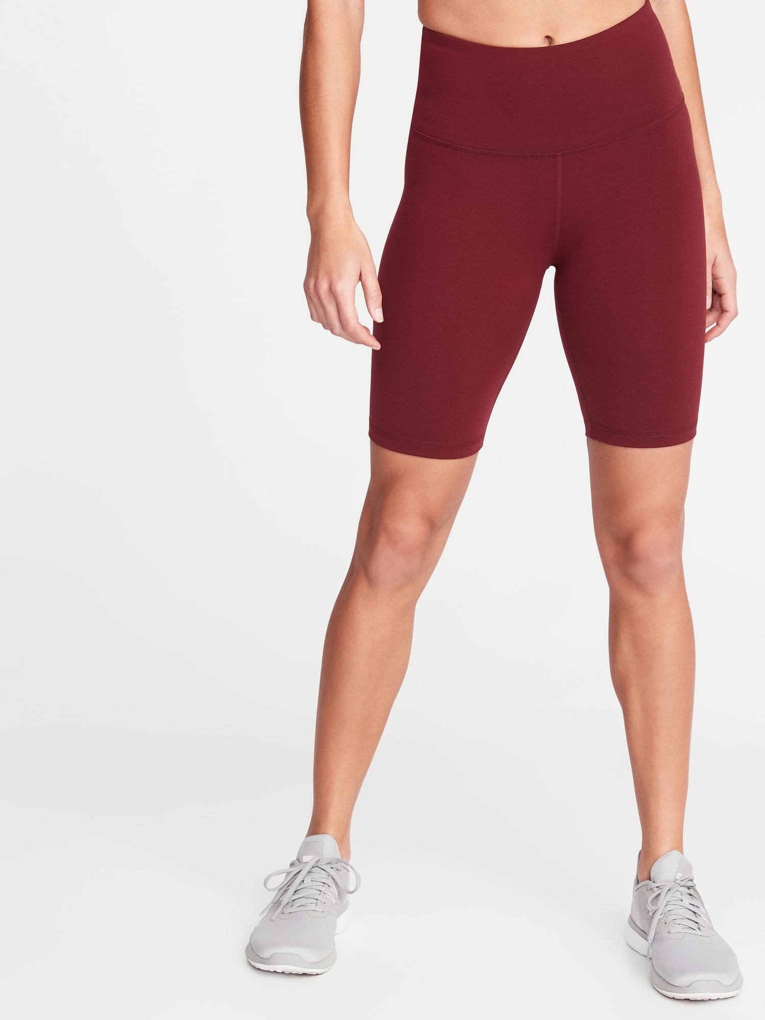 high waisted elevate compression bermuda shorts