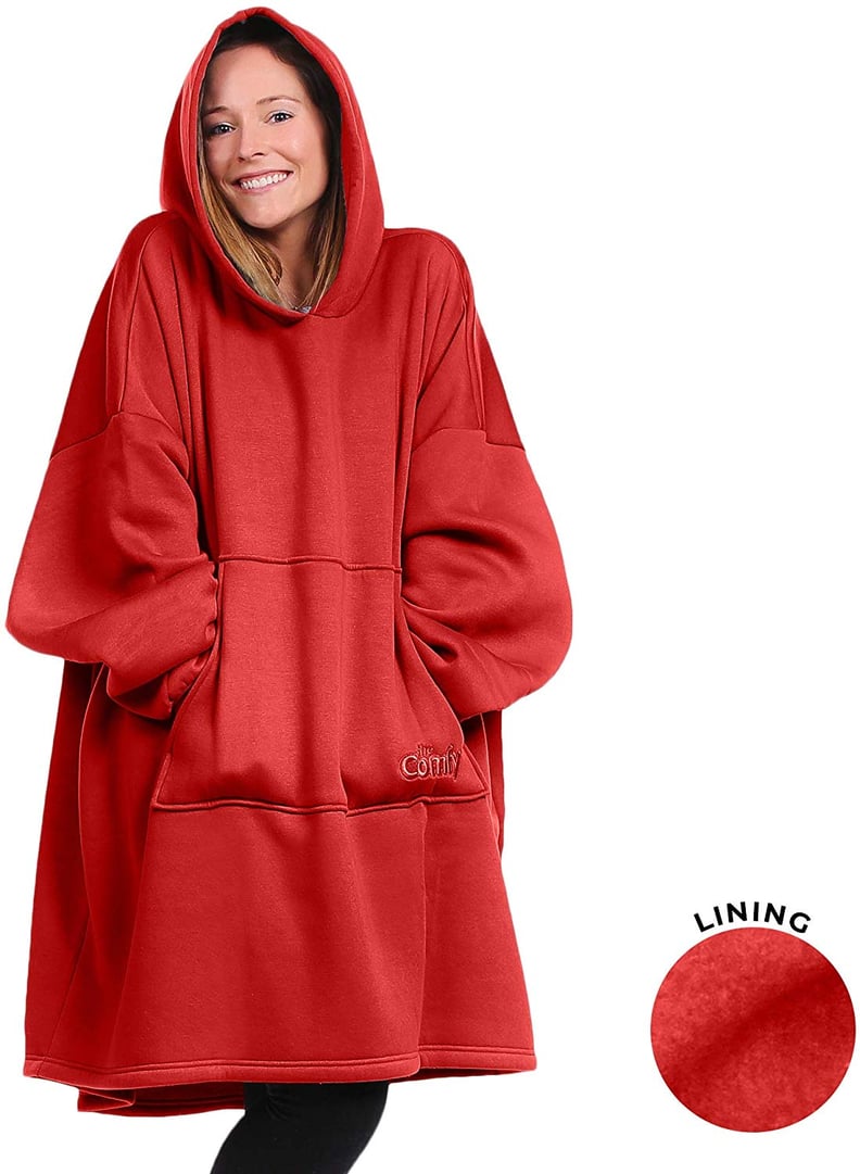 The Comfy Oversize Sweatshirt Hoodie in Red