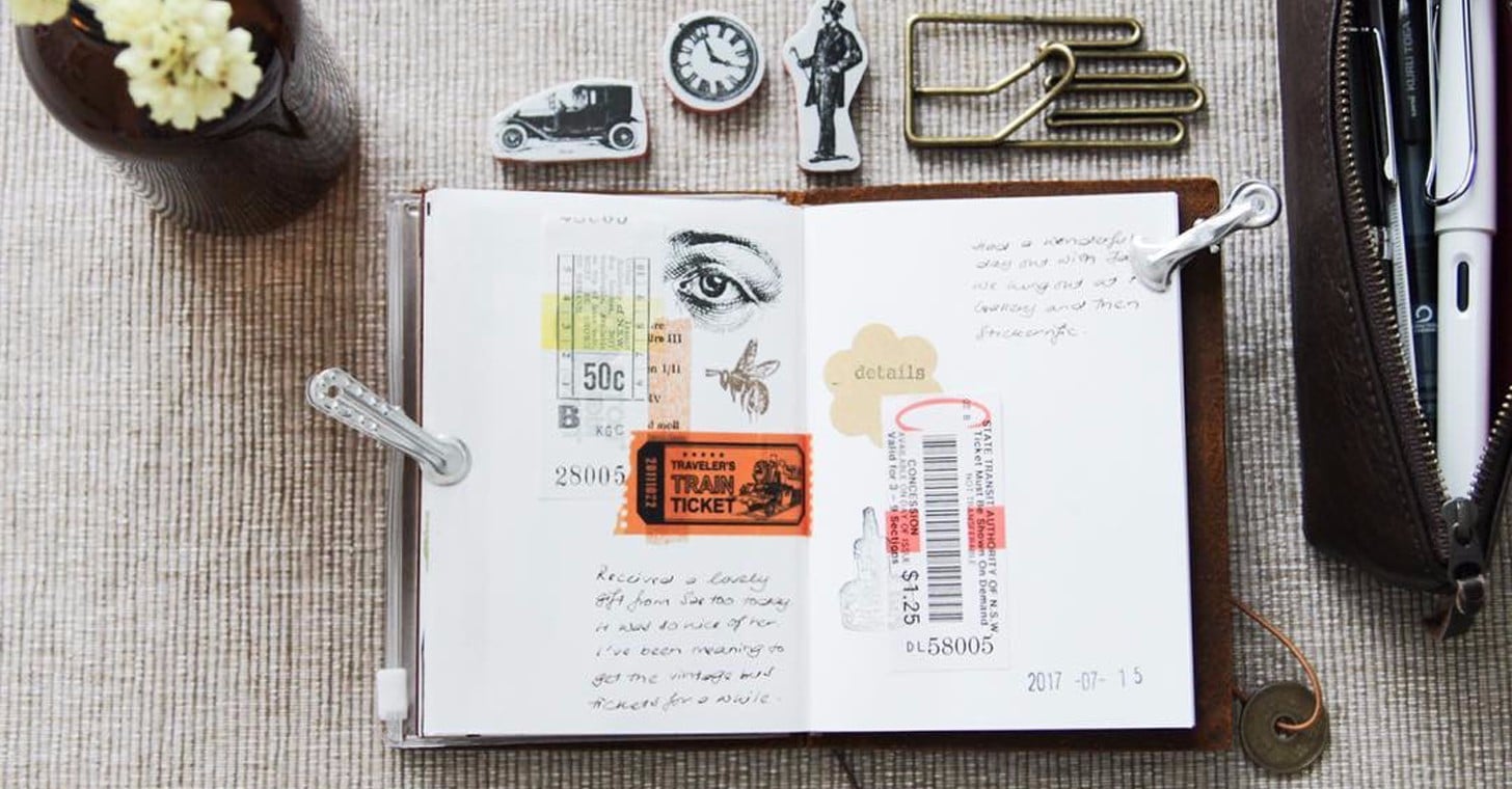 How To Make A DIY Travel Journal Or Travel Scrapbook 2024