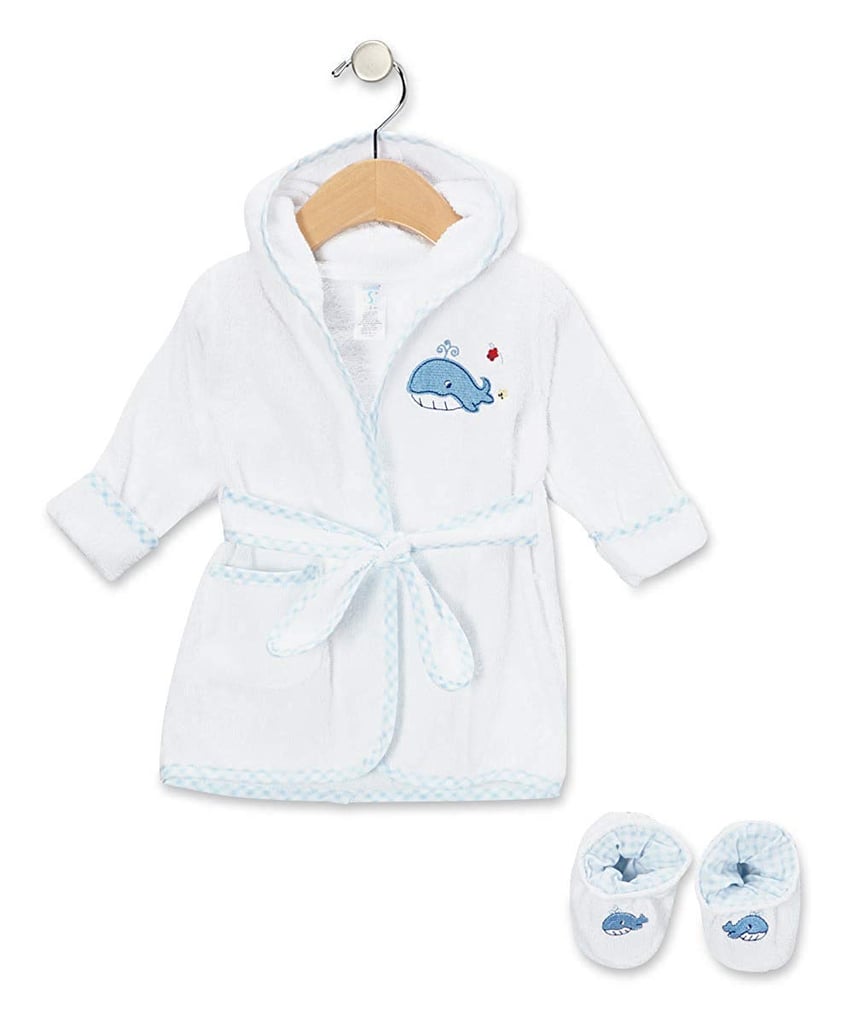 Terry Bathrobe With Booties The Best GenderNeutral Baby Shower Gifts 2020 POPSUGAR Family