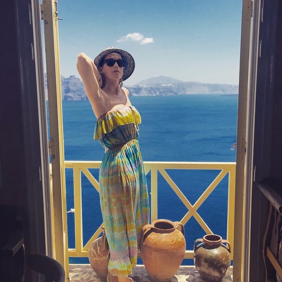 Katy Perry Greece Vacation Pictures June 2015 | POPSUGAR Celebrity