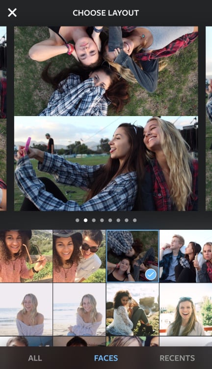 Instagram's Layout App