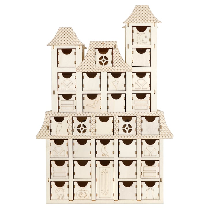 Wooden LED Halloween Countdown Calendar The Best Halloween Advent