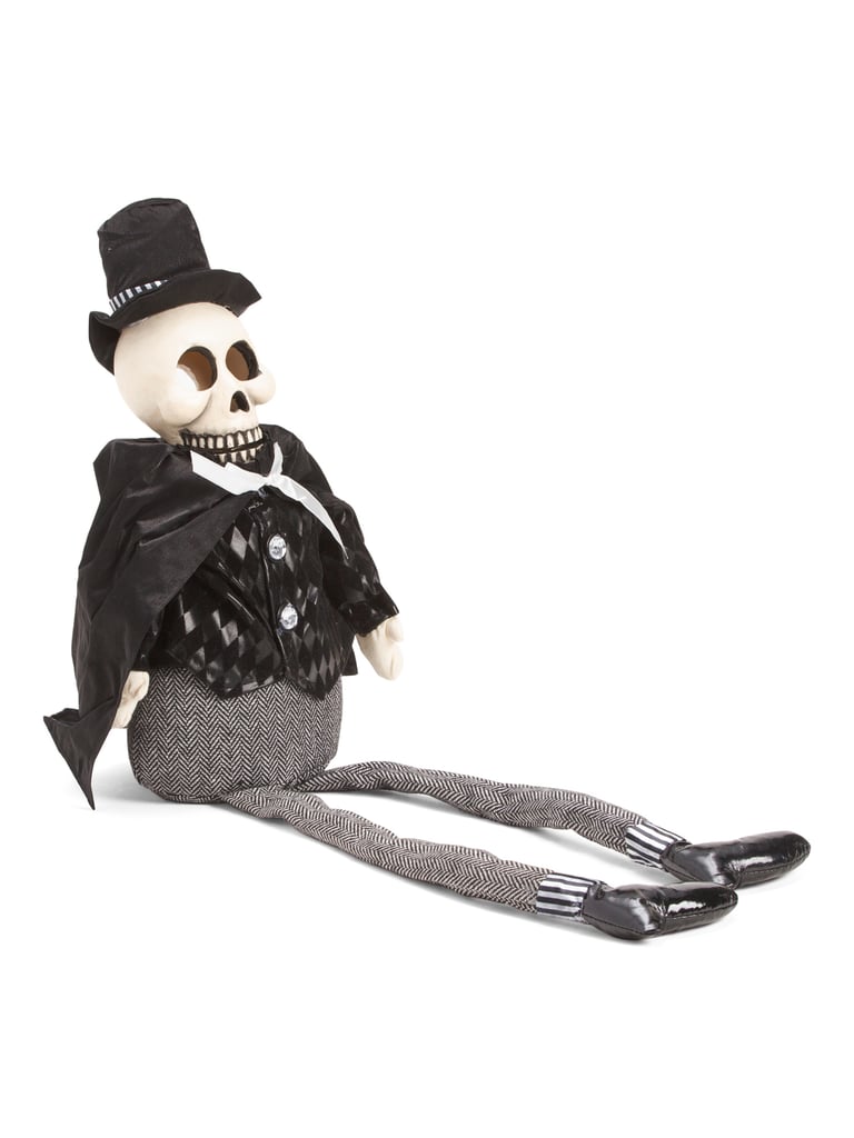 Halloween Sitting Skeleton Boy