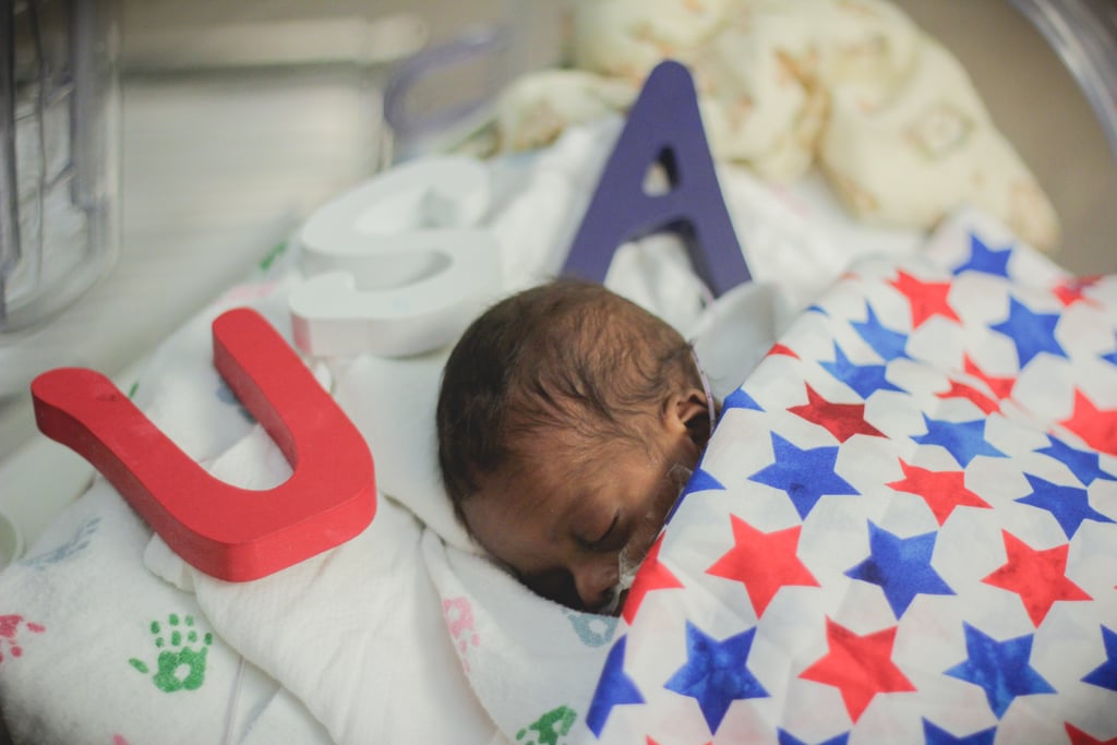 NICU Babies Dressed For the 4th of July