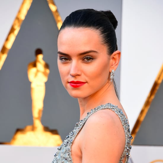 Daisy Ridley Star Wars Hair at Oscars 2016