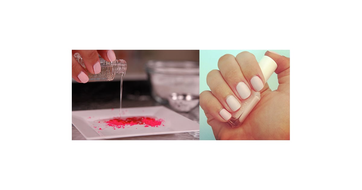 DIY Matte Nail Polish Video POPSUGAR Beauty
