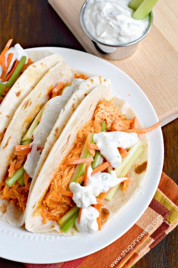 Buffalo Chicken Tacos