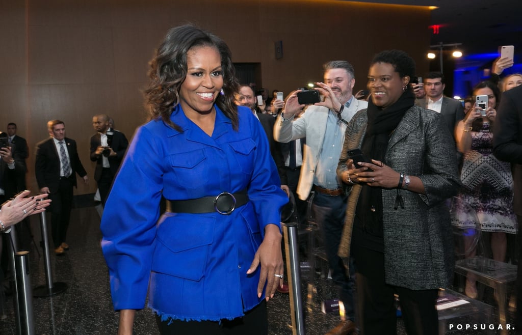 Michelle Obama's Blue Denim Shirt