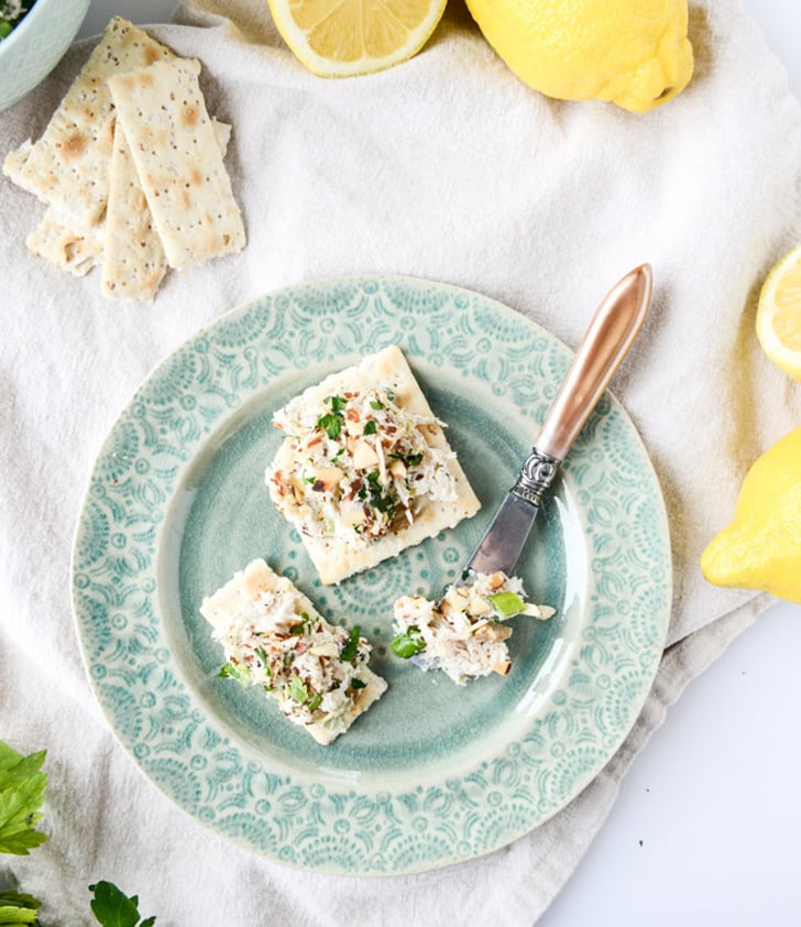 Lemon Almond Roast Chicken Salad