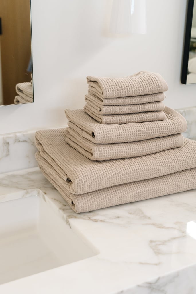 Cozy Earth Complete Waffle Bath Towel Bundle
