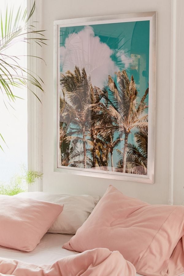 Leah Flores Palm Trees and Island Breeze Art Print