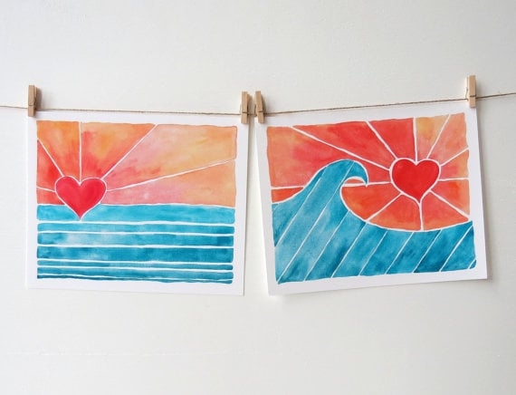 surf art