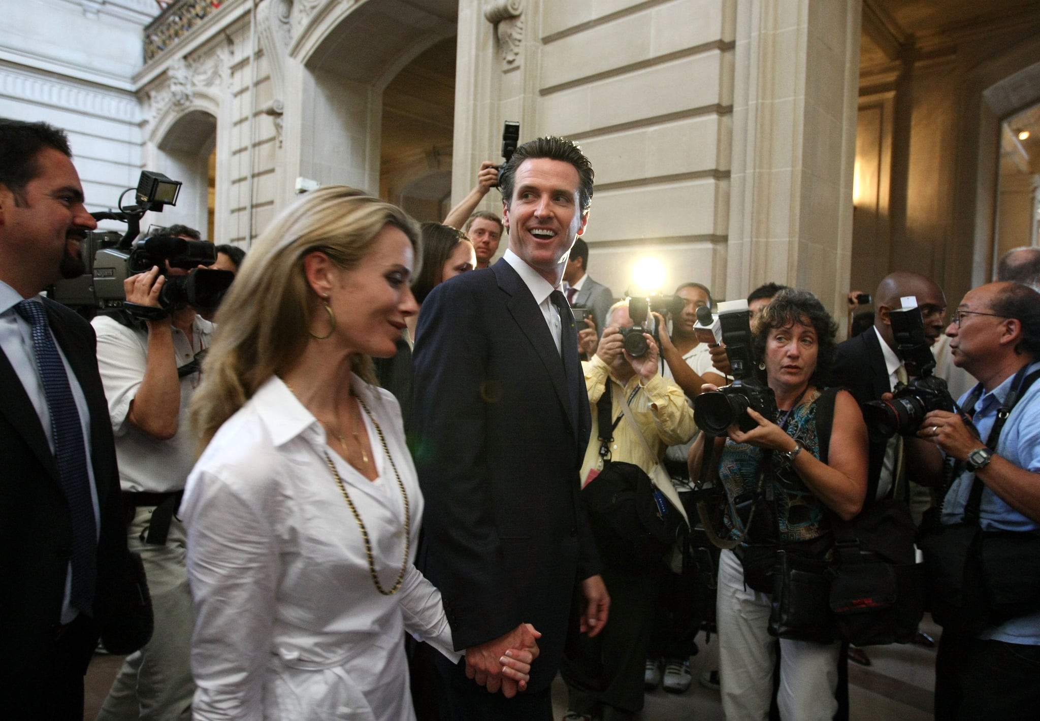 Gavin Newsom Gets Married Popsugar Love And Sex