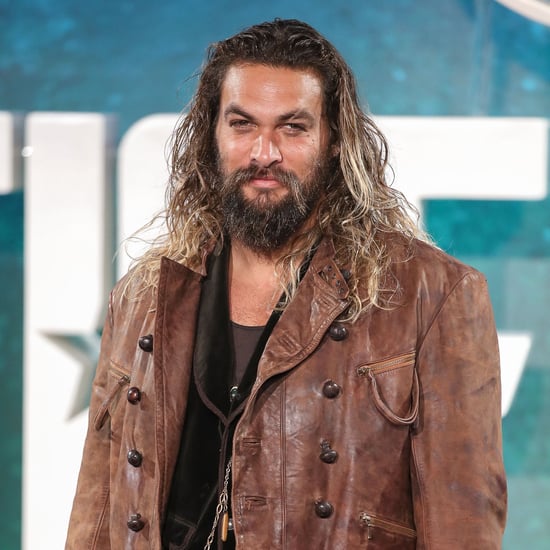 Jason Momoa Arriving at Jimmy Kimmel Live January 2017 | POPSUGAR Celebrity