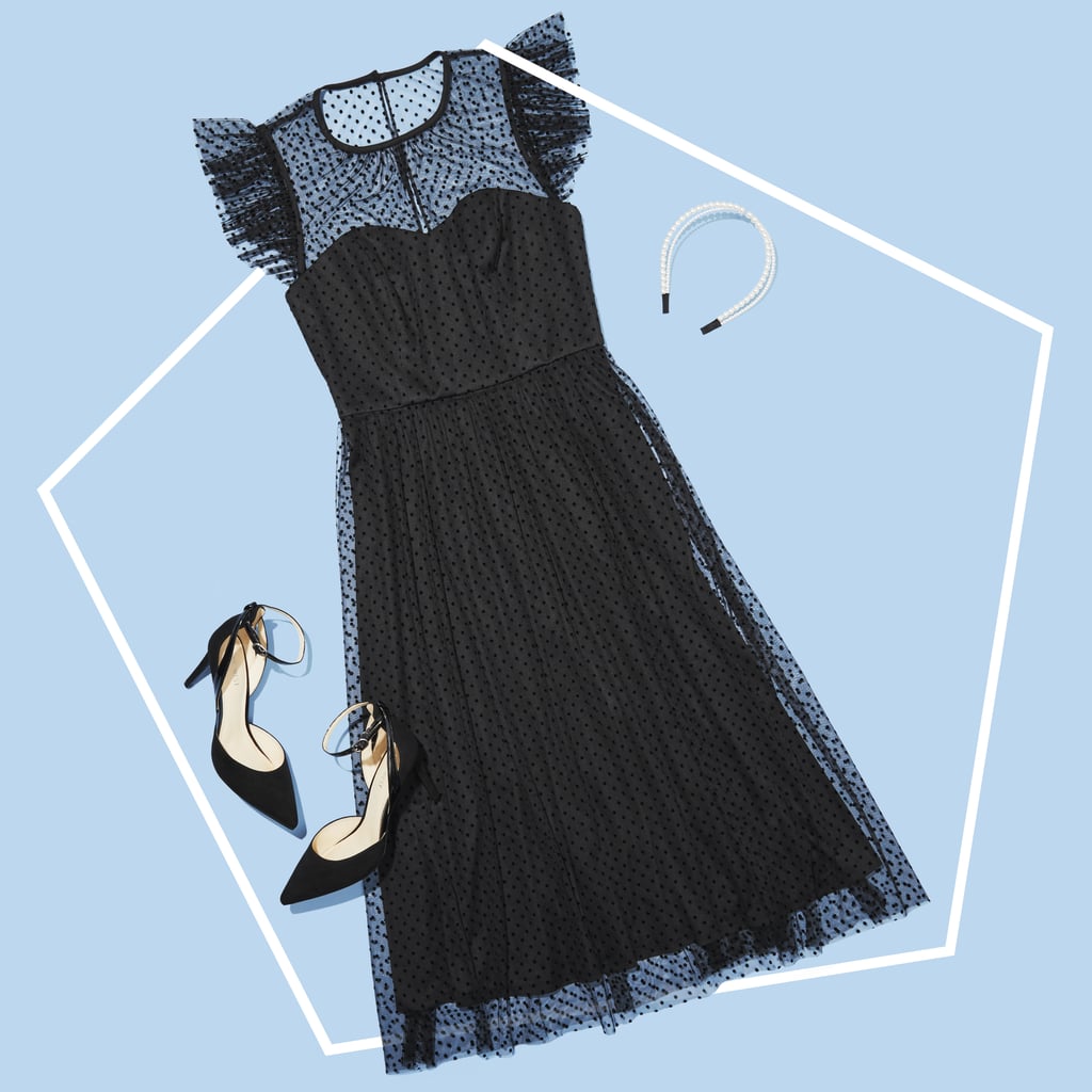 Kohls black 2025 lace dress