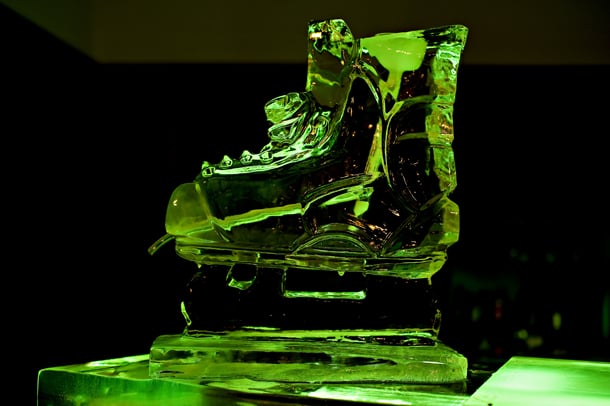 Hockey Skate Ice Luge