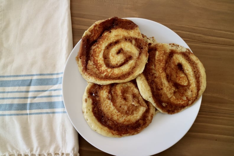 Cinnamon Roll Pancakes