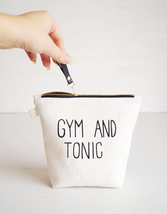 Gym and Tonic Makeup Bag