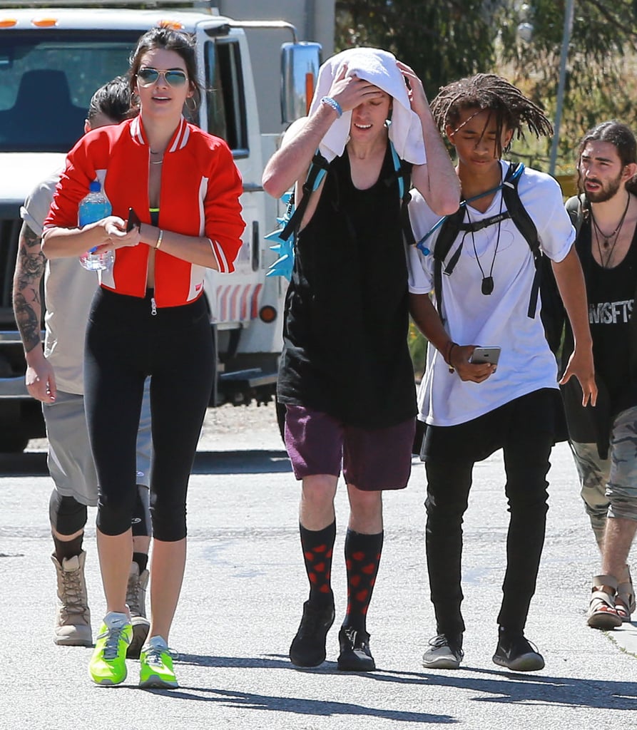 Kendall Jenner and Jaden Smith on a Hike
