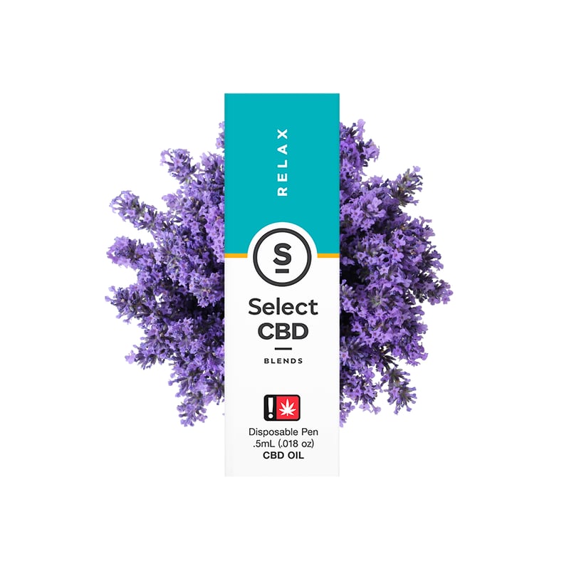 Select CBD "Relax" Lavender Vape Pen