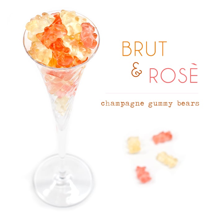 Bubbly Champagne-Flavored Gummy Bears