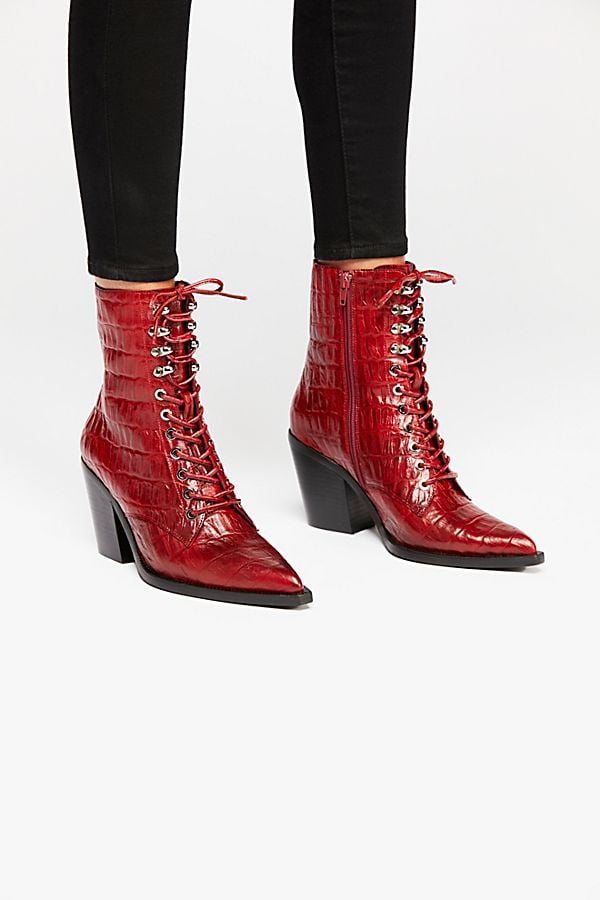 Free People Desperado Lace-Up Boot