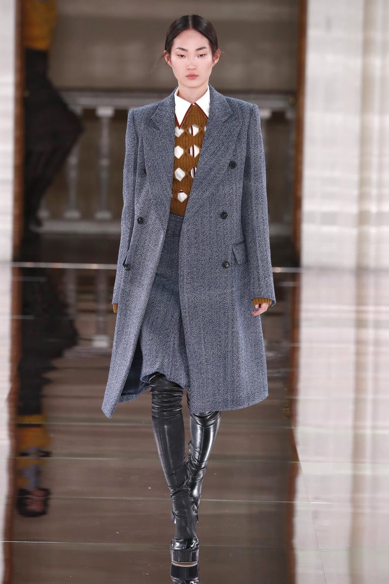 Victoria Beckham Fall/Winter 2020: Structured Suiting