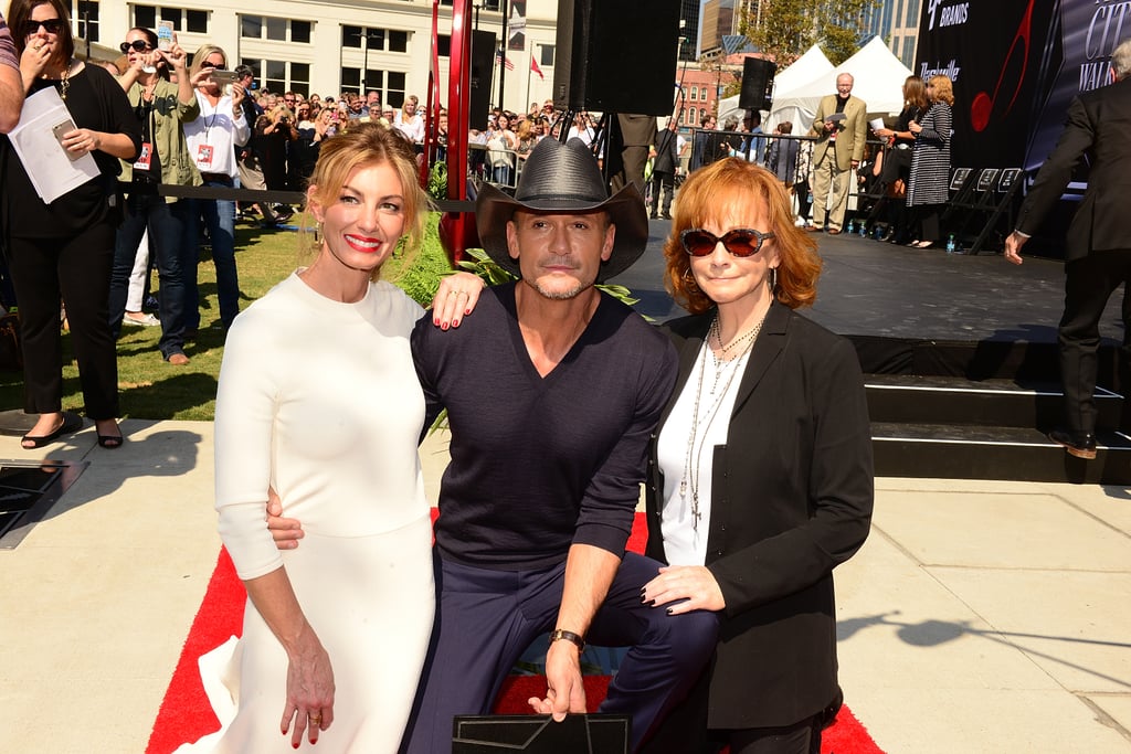 Faith Hill and Tim McGraw Nashville Walk of Fame Pictures