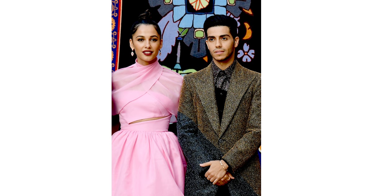 Mena Massoud And Naomi Scott At The Aladdin Premiere 2019 Popsugar Celebrity Photo 8 4759