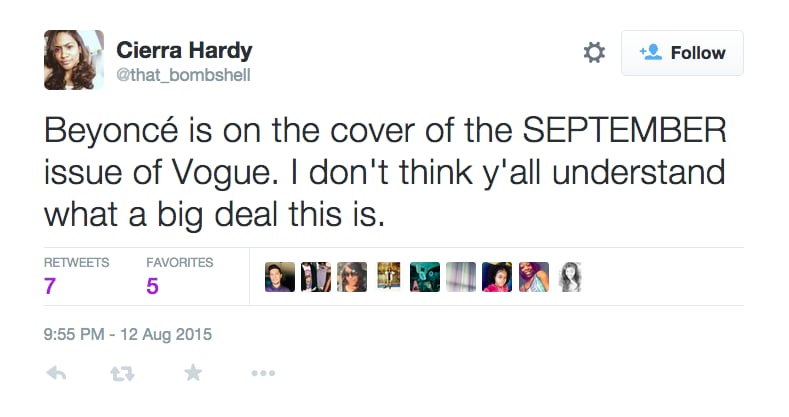 Internet Reactions to Beyonce's Vogue Cover 2015